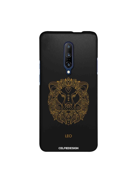 

CelfieDesign Black & Yellow Leo Zodiac Quirky Sustainable OnePlus 7 Pro Back Cover