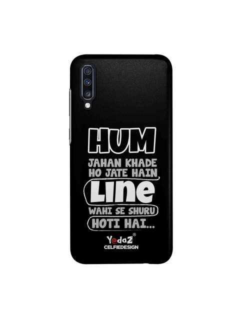 

CelfieDesign Black & White Hum Jahan Khade Ho Jate Samsung Galaxy A70 Back Cover