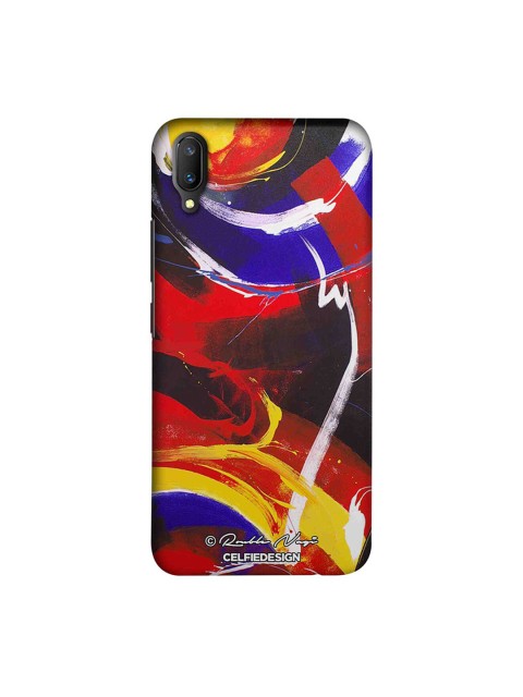 

CelfieDesign Red & Blue Rouble Nagi Printed Vivo V11 Pro Phone Back Cover