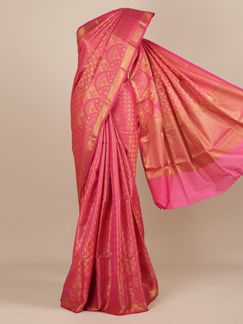 

Pothys Pink Woven Design Saree