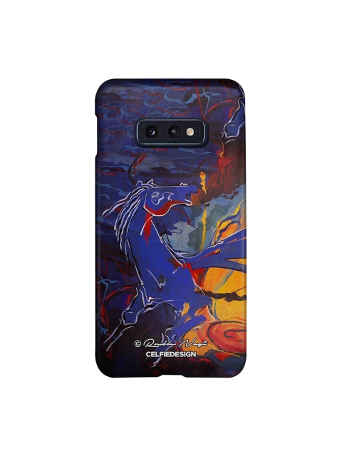 

CelfieDesign Purple & Yellow Young Idol Samsung Galaxy S10E Rouble Back Cover