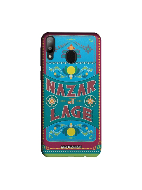 

CelfieDesign Blue & Maroon Nazar Lage Samsung Galaxy M20 Sustainable Back Case