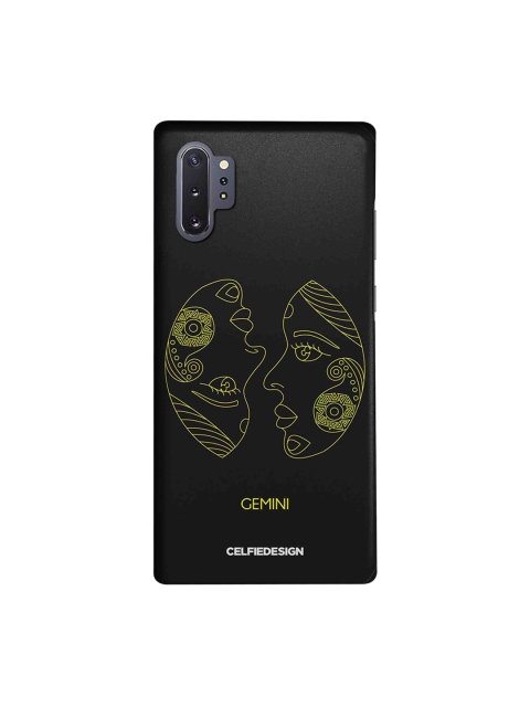 

CelfieDesign Black & Yellow Gemini Samsung Galaxy Note10 Plus Back Cover