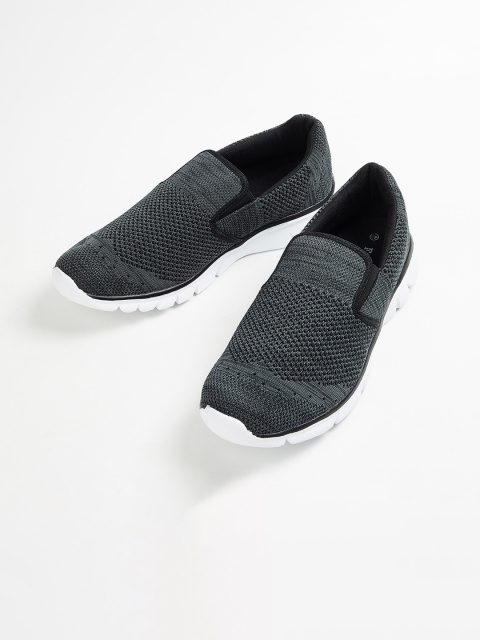 

Forca Men Grey Slip-On Sneakers