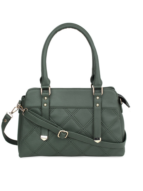 

yelloe Green Solid Handheld Bag