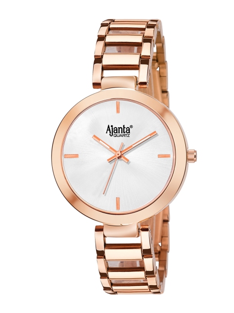 

Ajanta Women White Analogue Watch Ajanta_AWC043MSL/SR/R