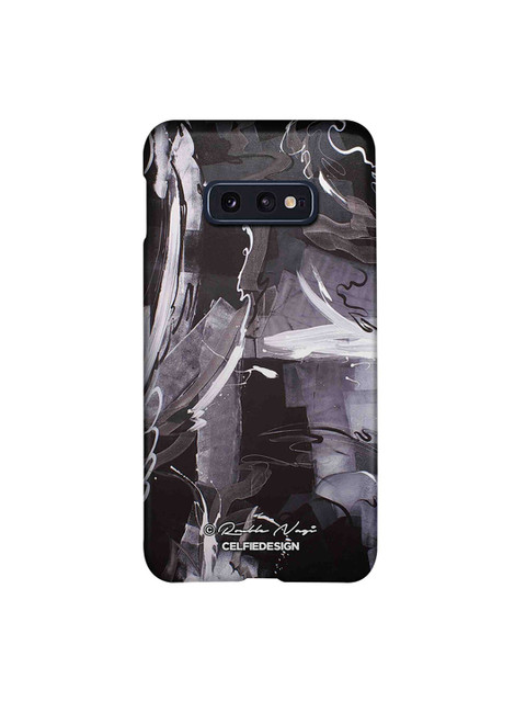 

CelfieDesign Black, Grey & White Abstract Print Samsung Galaxy S10E Back Cover
