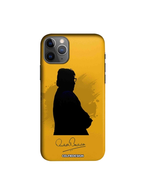 

CelfieDesign Yellow & Black BB With Signature Apple iPhone 11 Pro Sustainable Back Cover
