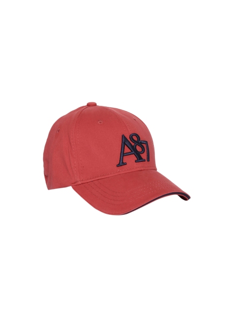 

Aeropostale Men Red Embroidered Detail Baseball Cap