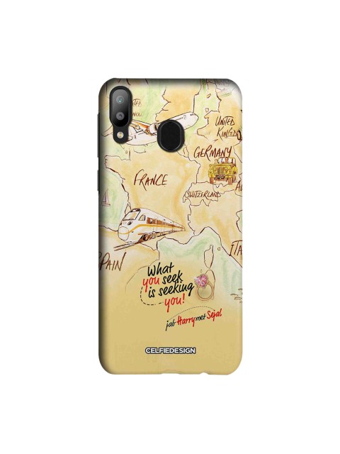 

CelfieDesign Beige & Green Jab Harry Met Sejal Samsung Galaxy M20 Back Cover