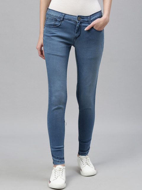 

ZHEIA Women Blue Skinny Fit Jeans