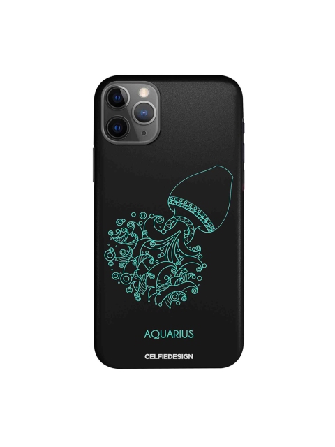 

CelfieDesign Black & Green Quirky Printed iPhone 11 Pro Sustainable Back Cover
