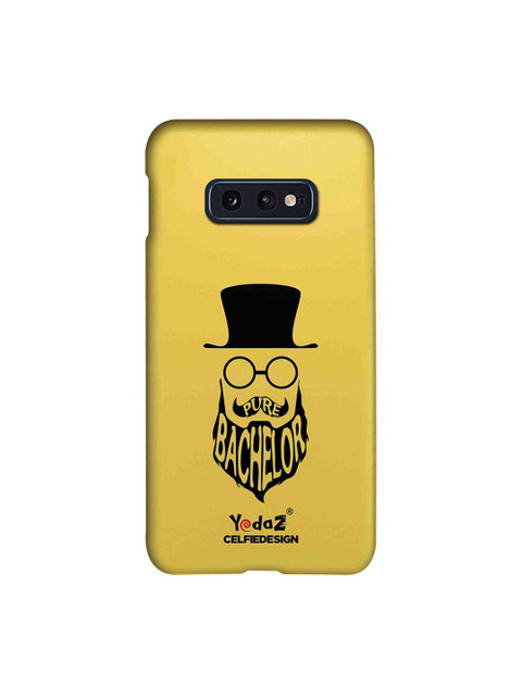 

CelfieDesign Yellow & Black Pure Bachelor Yedaz Quirky Samsung Galaxy S10E Back Cover