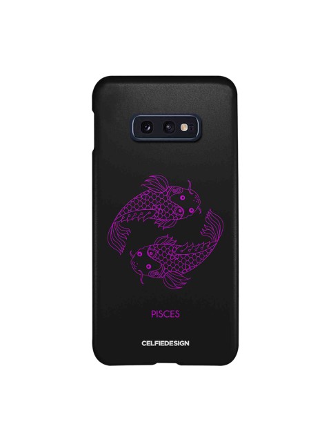 

CelfieDesign Black & Purple Pisces Zodiac Samsung Galaxy S10E Back Cover