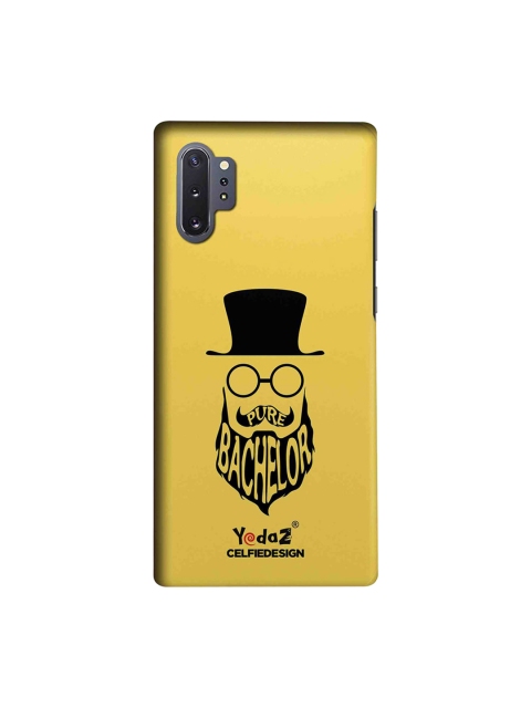 

CelfieDesign Yellow & Black Samsung Galaxy Note10 Plus Back Cover