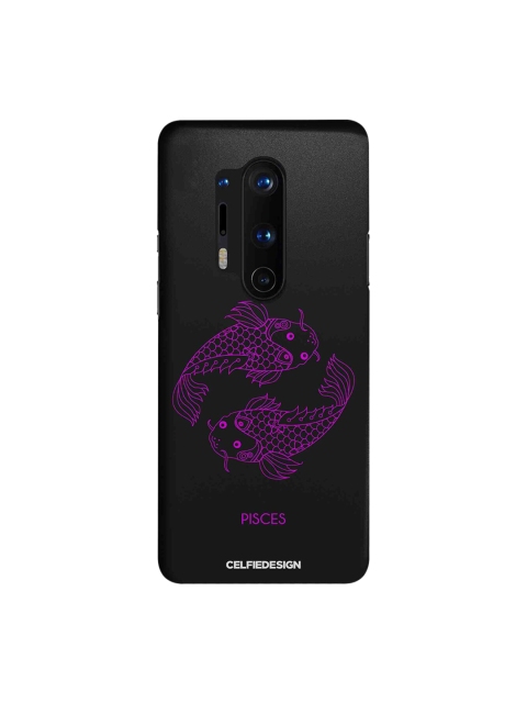 

CelfieDesign Black & Pink Pisces Zodiac Quirky OnePlus 8 Pro Back Cover