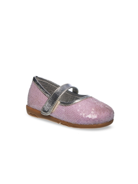 

Khadims Girls Pink Embellished Mary Janes