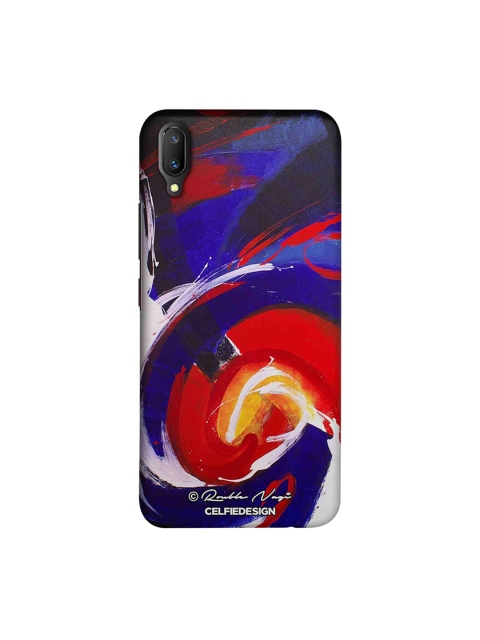 

CelfieDesign Blue & Red Waves Vivo V11 Pro Sustainable Back Cover