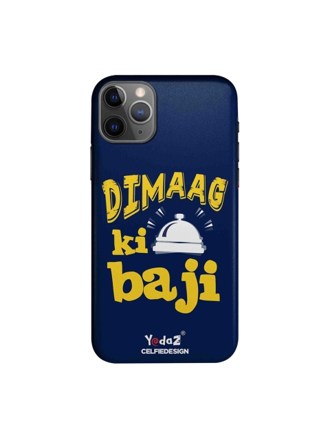 

CelfieDesign Navy Blue Dimaag Ki Baji iPhone 11 Pro Sustainable Back Case
