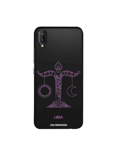 

CelfieDesign Black & Pink Libra Vivo V11 Pro Back Cover Zodiac Quirky Sustainable
