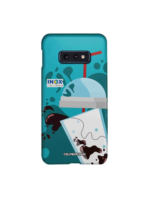 

CelfieDesign Blue & Black Quirky Sustainable Inox Sipup Samsung Galaxy S10E Back Cover