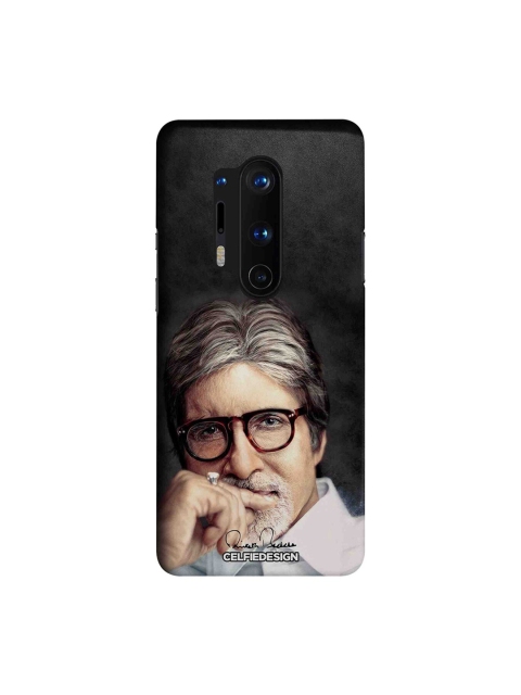 

CelfieDesign Black & Beige Big B OnePlus 8 Pro Sustainable Back Cover