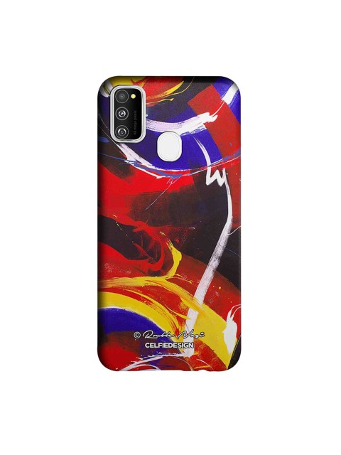 

CelfieDesign Blue, Red & Yellow New World Samsung Galaxy M30S Sustainable Back Cover