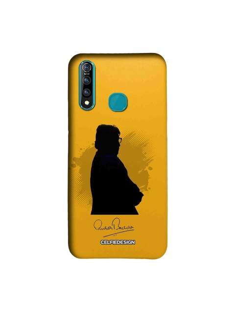 

CelfieDesign Yellow & Black BB With Signature Vivo Z1 Pro Sustainable Back Cover
