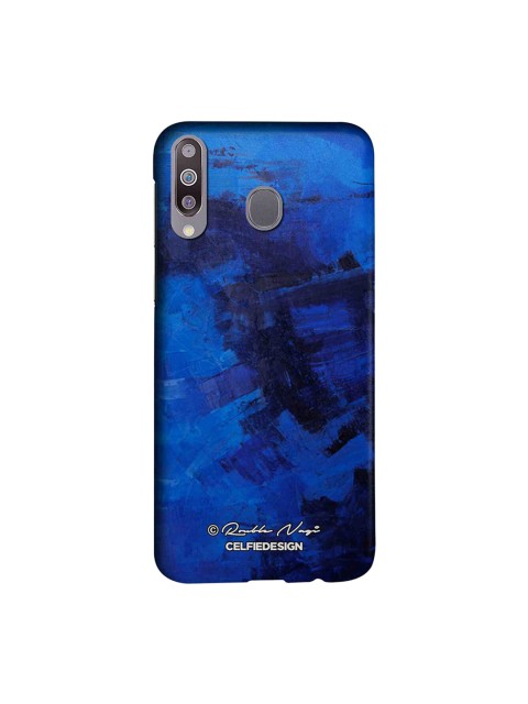 

CelfieDesign Blue & Black Horizon Rouble Nagi Samsung Galaxy M30 Back Case