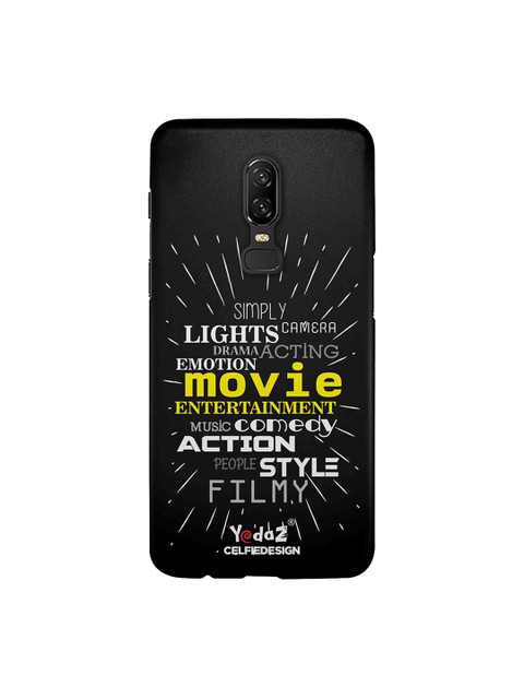 

CelfieDesign Black & Yellow Movie Entertainment Comedy OnePlus 6 Sustainable Back Cover