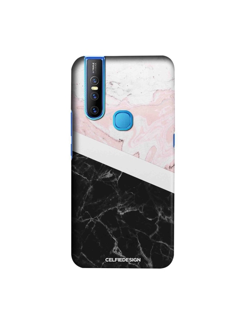 

CelfieDesign Black & Pink Blend Signature Quirky Sustainable Vivo V15 Back Cover