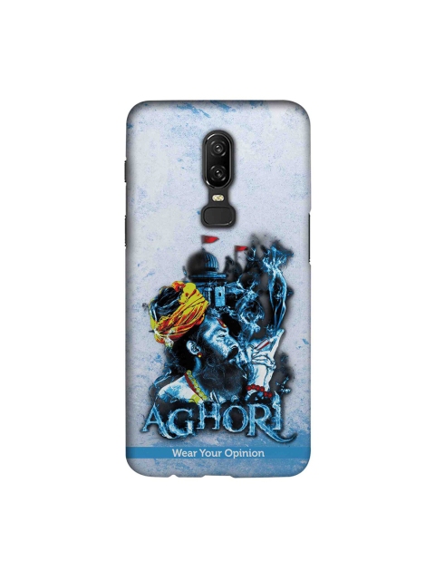 

CelfieDesign Grey & Purple Aghori Printed OnePlus 6 Sustainable Back Case