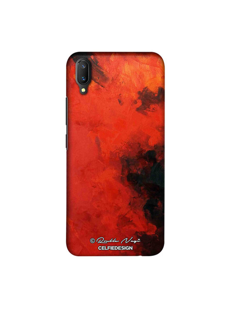 

CelfieDesign Red & Black Red On Me Rouble Nagi Quirky Sustainable Vivo V11 Pro Back Cover