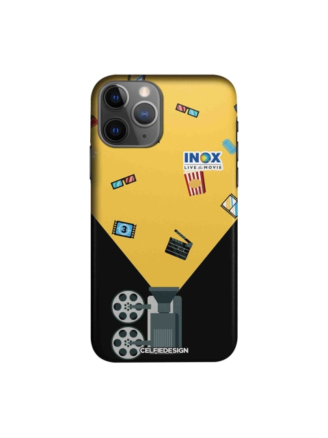 

CelfieDesign Yellow & Black Inox Cinema iPhone 11 Pro Max Sustainable Back Case