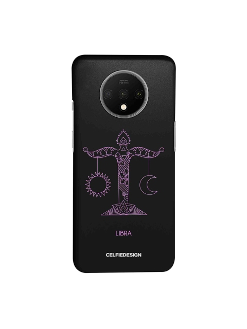 

CelfieDesign Black Libra Zodiac OnePlus 7T Back Case