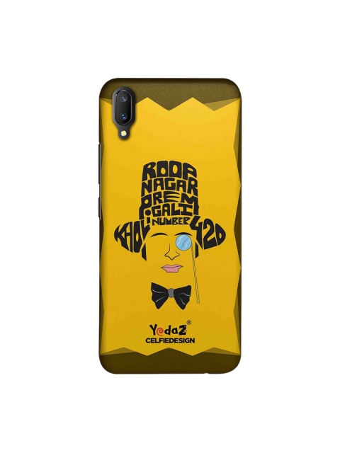 

CelfieDesign Yellow & Black Kholi Number 420 Vivo Z1 Pro Sustainable Back Cover