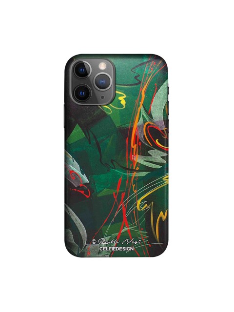 

CelfieDesign Green & Yellow Strokes of Life iPhone 11 Pro Max Back Cover