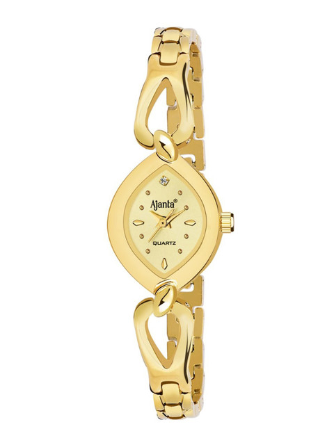 

Ajanta Women Gold-Toned Analogue Watch AWC410MRL