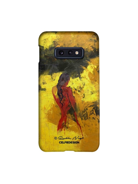 

CelfieDesign Yellow & Black Lady Printed Samsung Galaxy S10E Back Cover