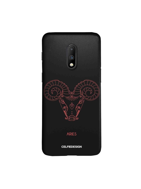 

CelfieDesign Black & Pink Aries Zodiac OnePlus 7 Sustainable Back Cover
