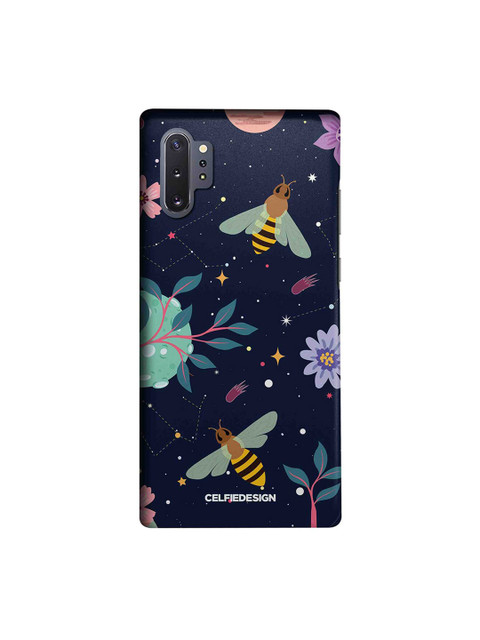 

CelfieDesign Navy Blue & Green Space Bees Samsung Galaxy Note10 Plus Space And Nature Sustainable Back Cover