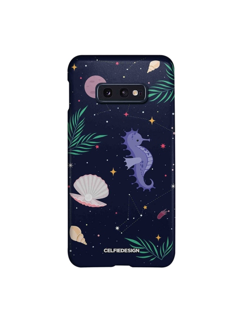 

CelfieDesign Navy Blue & Sea-Green Space Beach Samsung Galaxy S10E Back Cover