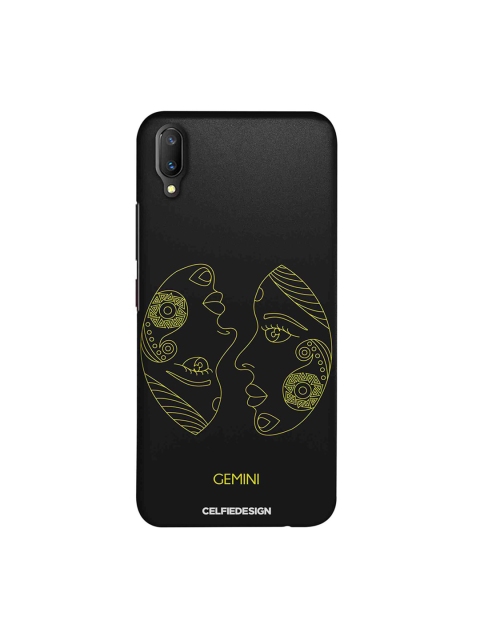 

CelfieDesign Black & Green Gemini Zodiac Quirky Sustainable Vivo V11 Pro Back Cover