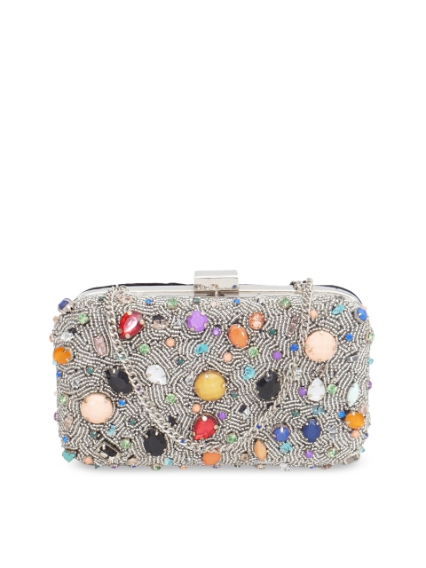 

Diwaah Multicoloured Embellished Clutch, Multi