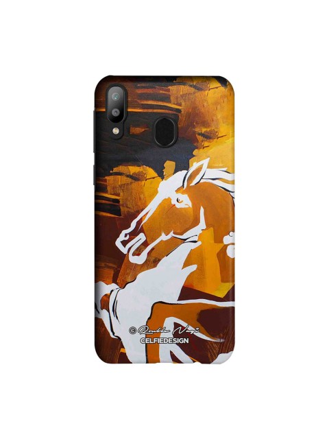 

CelfieDesign Brown & White Glory Run Samsung Galaxy M20 Back Case