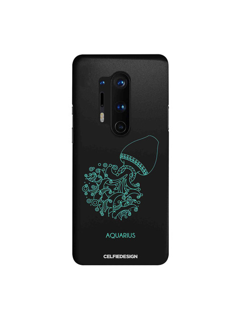 

CelfieDesign Black & Green Aquarius OnePlus 8 Pro Back Cover