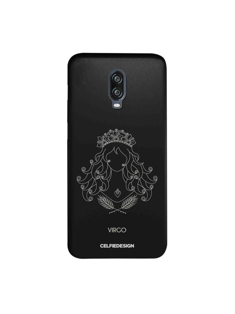 

CelfieDesign Black & White Virgo Zodiac Quirky Sustainable OnePlus 6T Back Cover