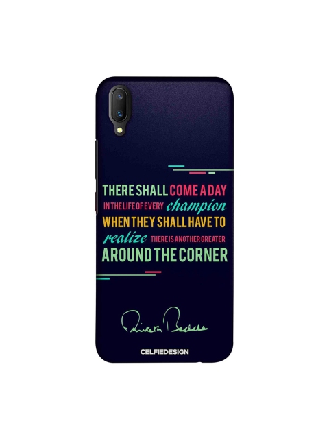 

CelfieDesign Unisex Black Champion AB Quote Sustainable Vivo V11 Pro Back Case