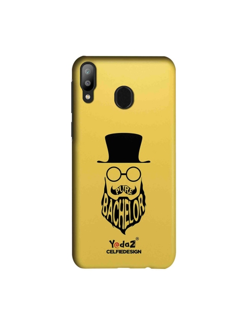 

CelfieDesign Yellow & Black Pure Bachelor Samsung Galaxy M20 Back Case