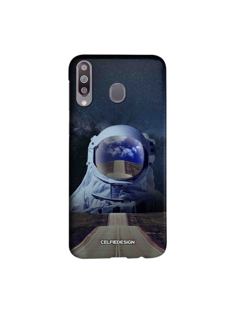 

CelfieDesign Navy-Blue & White Space Samsung Galaxy M30 Sustainable Back Cover